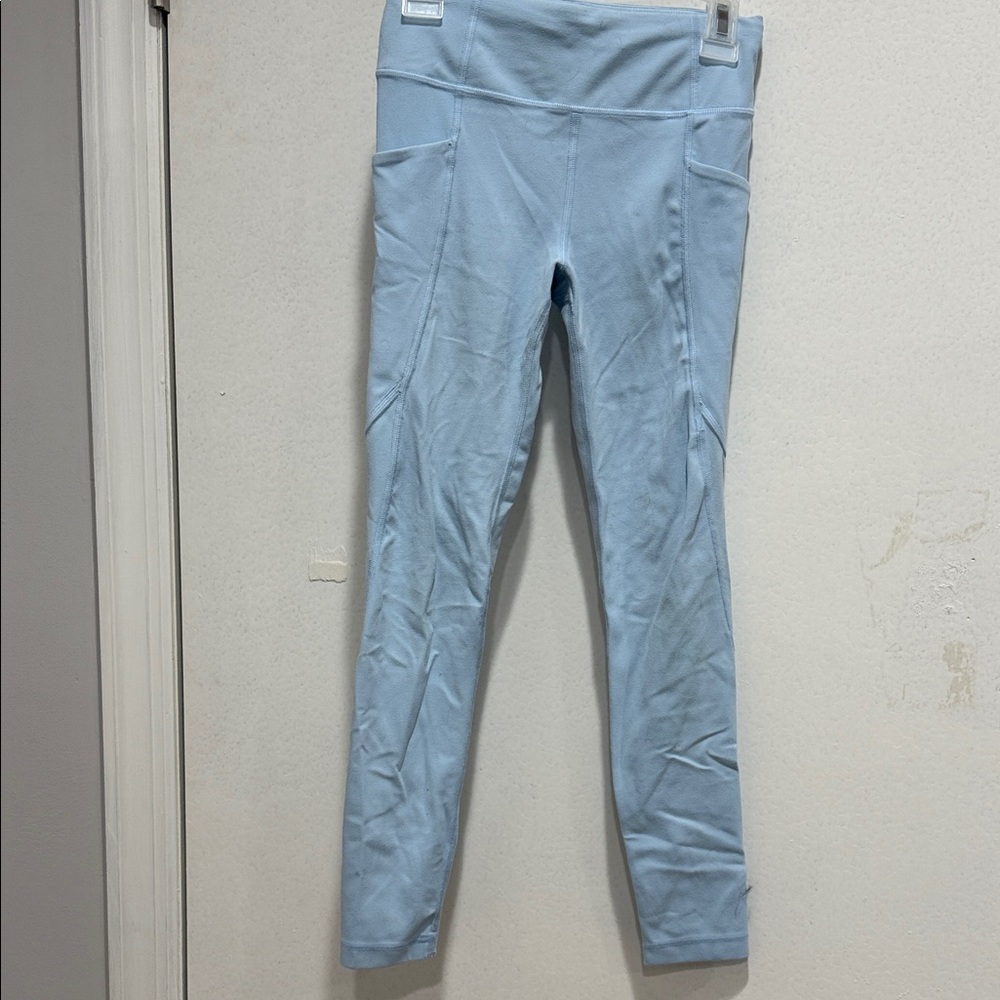 Athleta Kids Sky Blue Leggings